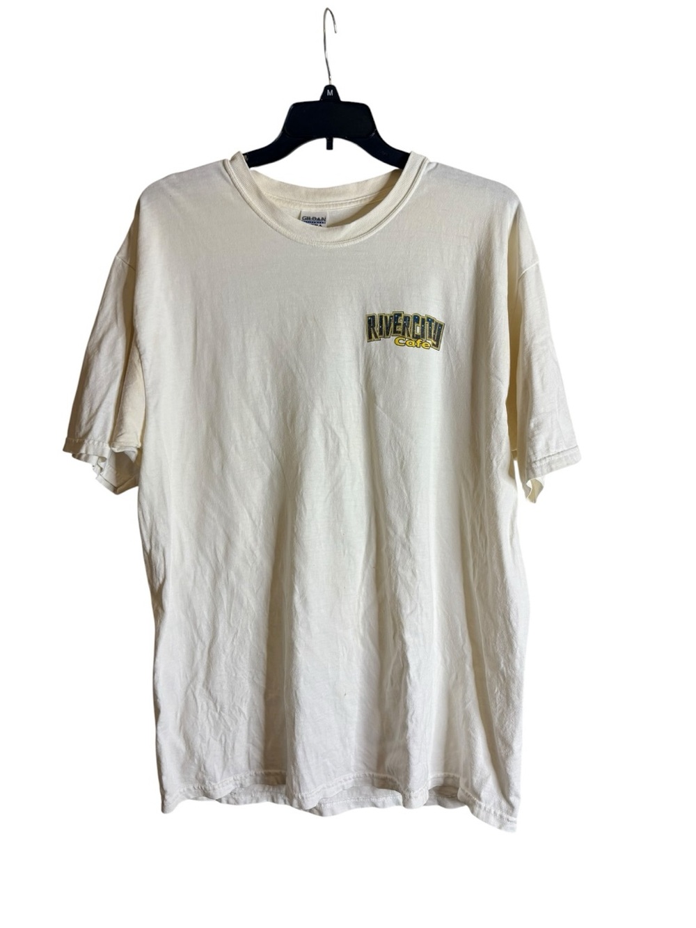Tee XL White River City Cafe Myrtle Beach Y2K
